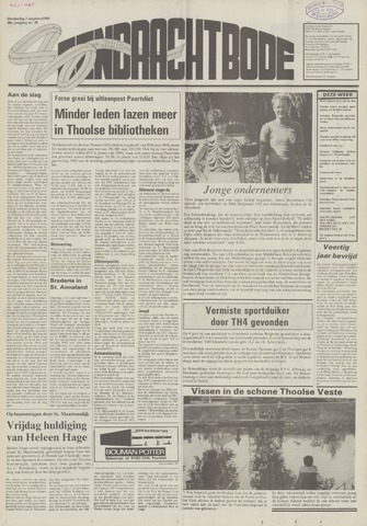 Eendrachtbode /Mededeelingenblad voor het eiland Tholen 1984-08-02
