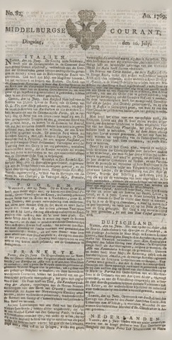 Middelburgsche Courant 1769-07-11