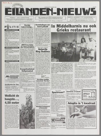 Eilanden-nieuws. Christelijk streekblad op gereformeerde grondslag 1997-08-19