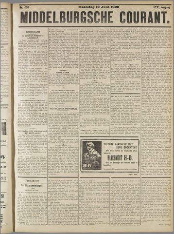 Middelburgsche Courant 1929-06-10