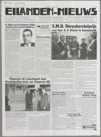 Eilanden-nieuws. Christelijk streekblad op gereformeerde grondslag 1998-09-15