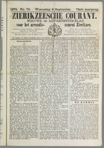 Zierikzeesche Courant 1875-09-08