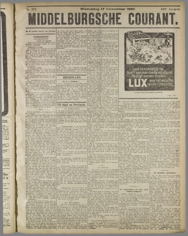 Middelburgsche Courant 1920-11-17