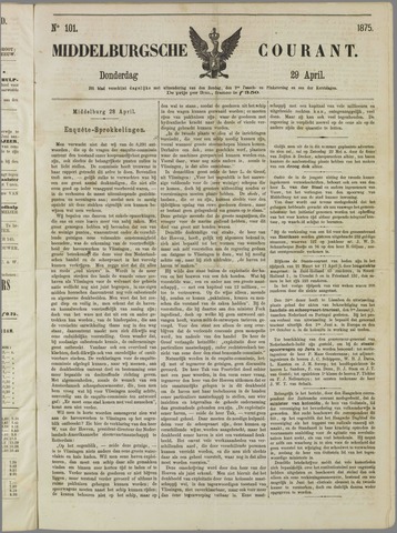 Middelburgsche Courant 1875-04-29