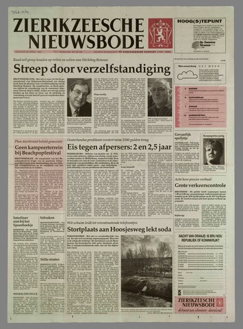 Zierikzeesche Nieuwsbode 1997-04-25