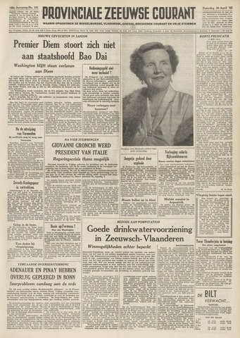 Provinciale Zeeuwse Courant 1955-04-30