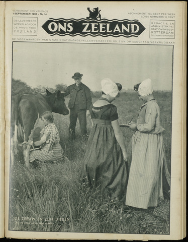Ons Zeeland / Zeeuwsche editie 1933-09-01