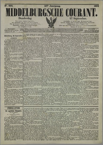 Middelburgsche Courant 1894-09-27