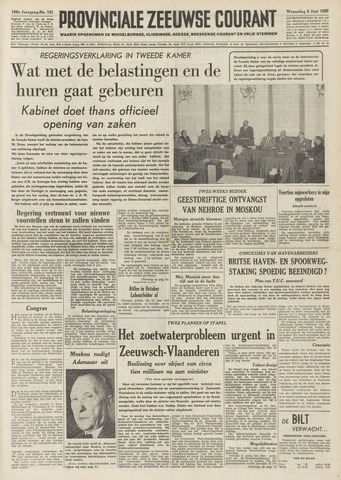 Provinciale Zeeuwse Courant 1955-06-08