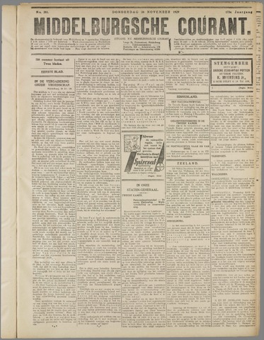 Middelburgsche Courant 1929-11-28