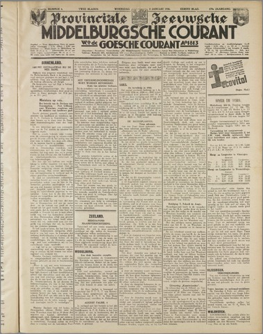 Middelburgsche Courant 1936-01-08