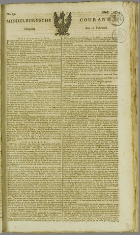 Middelburgsche Courant 1816-02-13
