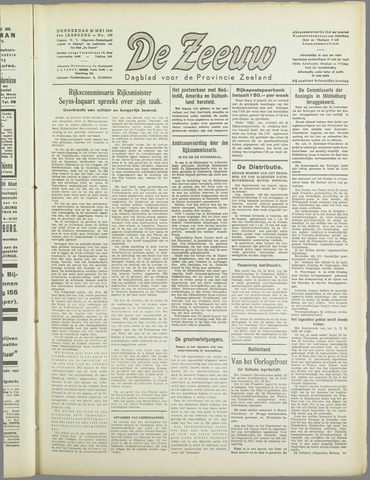 De Zeeuw. Christelijk-historisch nieuwsblad voor Zeeland 1940-05-30