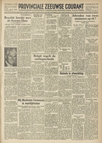 Provinciale Zeeuwse Courant 1947-10-23