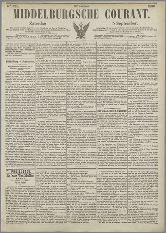 Middelburgsche Courant 1896-09-05