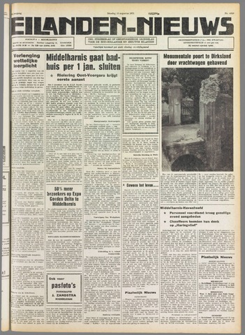Eilanden-nieuws. Christelijk streekblad op gereformeerde grondslag 1971-08-10