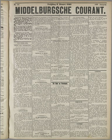 Middelburgsche Courant 1920-03-05