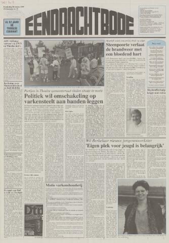 Eendrachtbode /Mededeelingenblad voor het eiland Tholen 1997-10-30