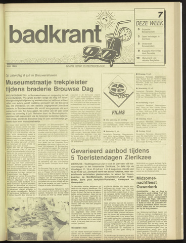 Schouwen's Badcourant 1989-07-07