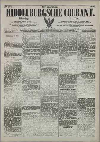 Middelburgsche Courant 1892-06-21