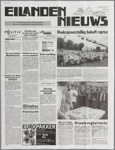 Eilanden-nieuws. Christelijk streekblad op gereformeerde grondslag 2002-06-25