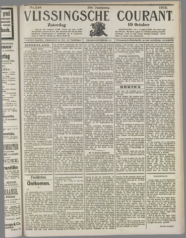Vlissingse Courant 1912-10-19