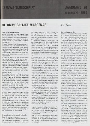 Zeeuws Tijdschrift 1980-07-01