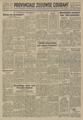 Provinciale Zeeuwse Courant 1948-03-20