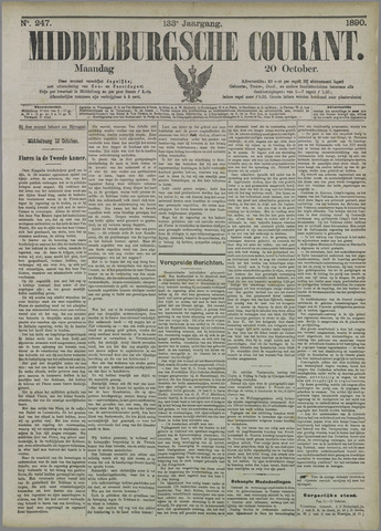 Middelburgsche Courant 1890-10-20