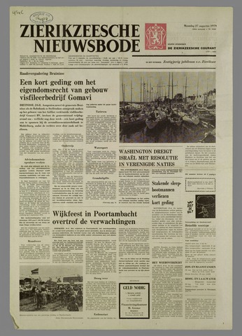 Zierikzeesche Nieuwsbode 1979-08-27