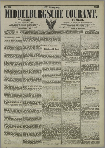 Middelburgsche Courant 1894-03-14