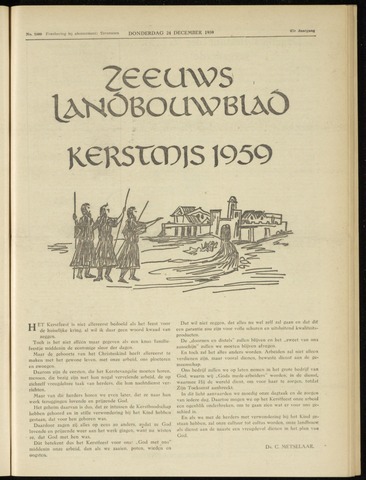 Zeeuwsch landbouwblad ... ZLM land- en tuinbouwblad 1959-12-24