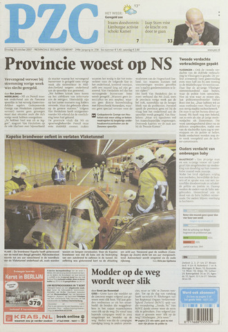 Provinciale Zeeuwse Courant 2007-10-30