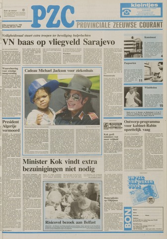 Provinciale Zeeuwse Courant 1992-06-30