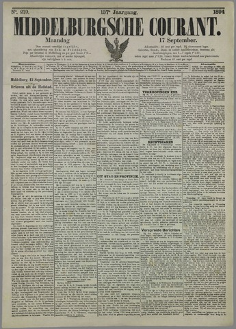 Middelburgsche Courant 1894-09-17