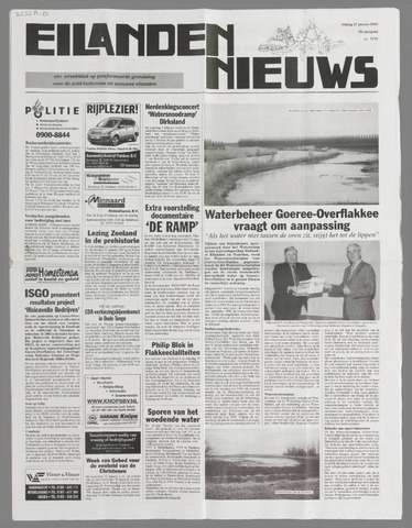Eilanden-nieuws. Christelijk streekblad op gereformeerde grondslag 2003-01-17