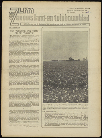 Zeeuwsch landbouwblad ... ZLM land- en tuinbouwblad 1967-02-24