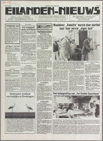 Eilanden-nieuws. Christelijk streekblad op gereformeerde grondslag 1986-09-02