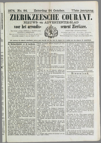 Zierikzeesche Courant 1874-10-24
