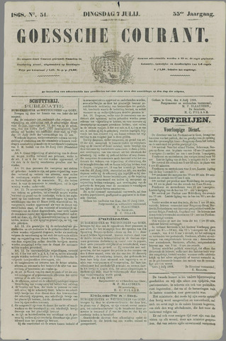 Goessche Courant 1868-07-07