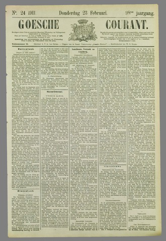 Goessche Courant 1911-02-23