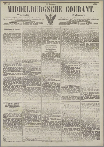 Middelburgsche Courant 1896-01-15