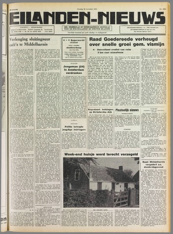 Eilanden-nieuws. Christelijk streekblad op gereformeerde grondslag 1971-11-30