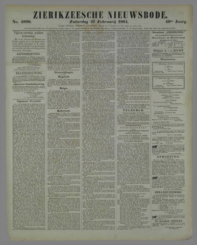 Zierikzeesche Nieuwsbode 1884-02-23