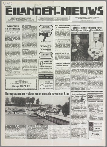 Eilanden-nieuws. Christelijk streekblad op gereformeerde grondslag 1986-08-15