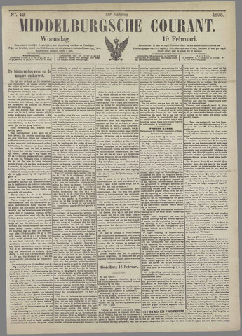 Middelburgsche Courant 1896-02-19