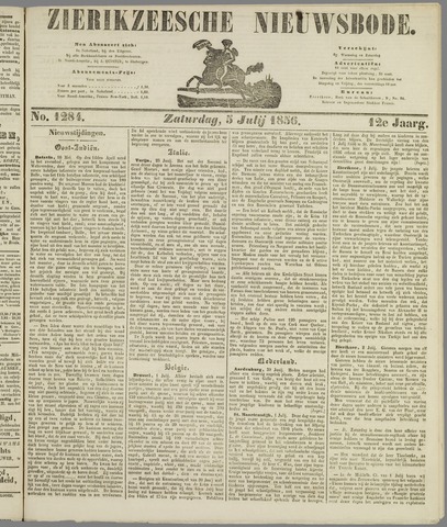 Zierikzeesche Nieuwsbode 1856-07-05