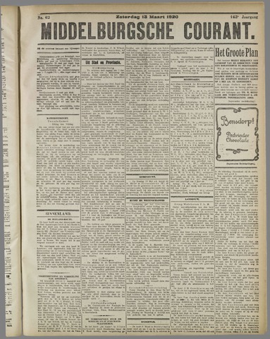 Middelburgsche Courant 1920-03-13