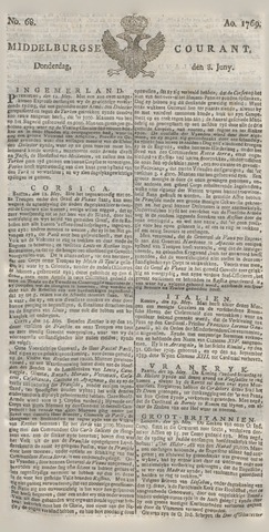 Middelburgsche Courant 1769-06-08