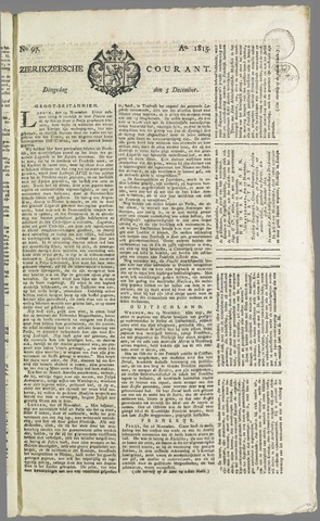 Zierikzeesche Courant 1815-12-05